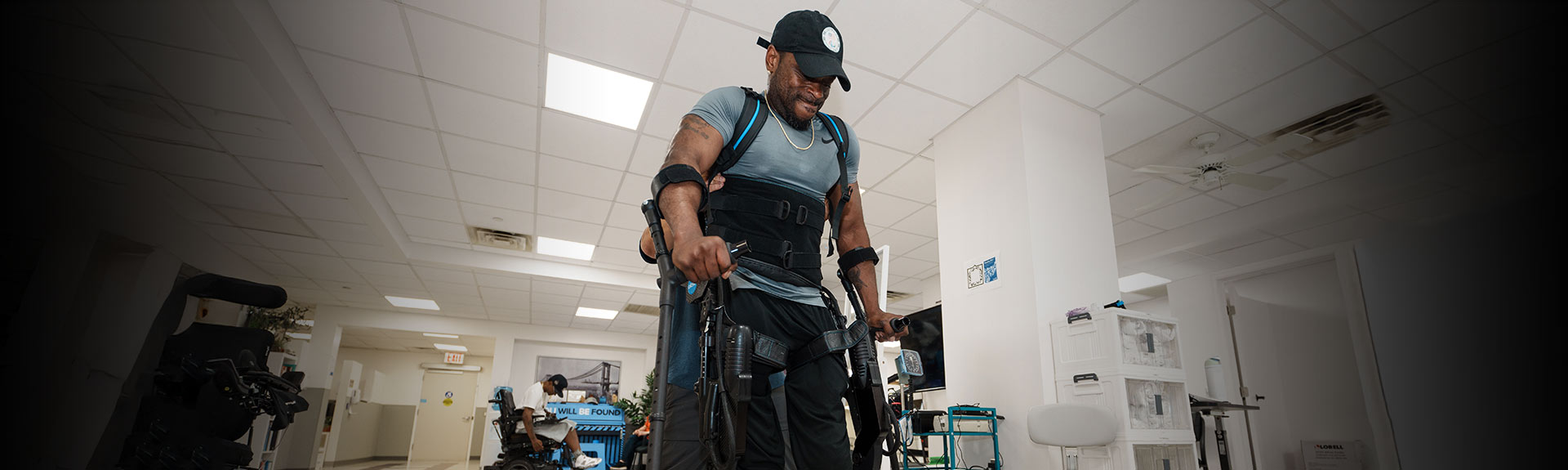 Image of patient in physical therapy