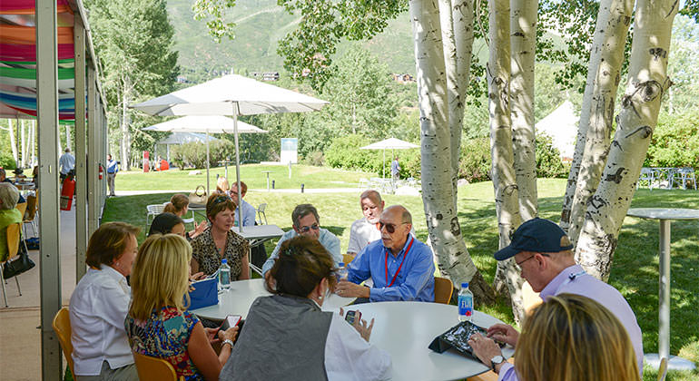 Kenneth L. Davis, MD hosting during the Aspen Ideas Festival on the topic “The Future of Health Care."