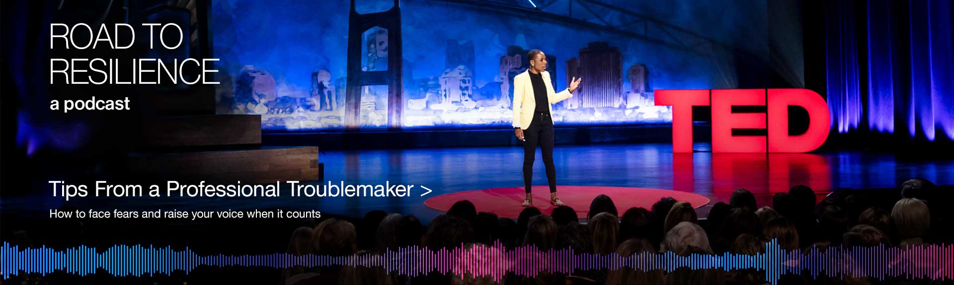 Luvvie Ajayi Jones at her TED Talk
