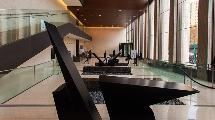image of lobby at Hess Building, Icahn School of Medicine at Mount Sinai