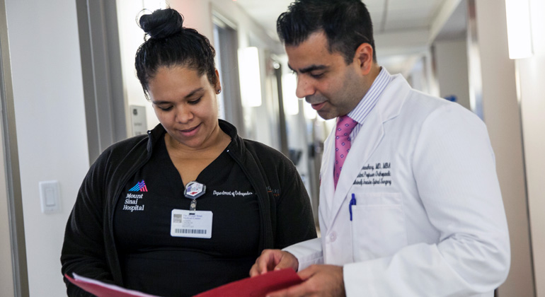 The Spine Center at The Mount Sinai Hospital