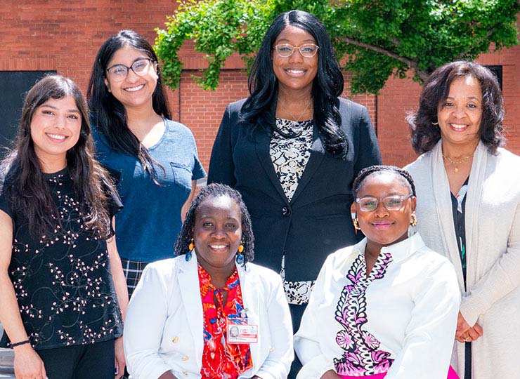 Photo of group shot of nurses